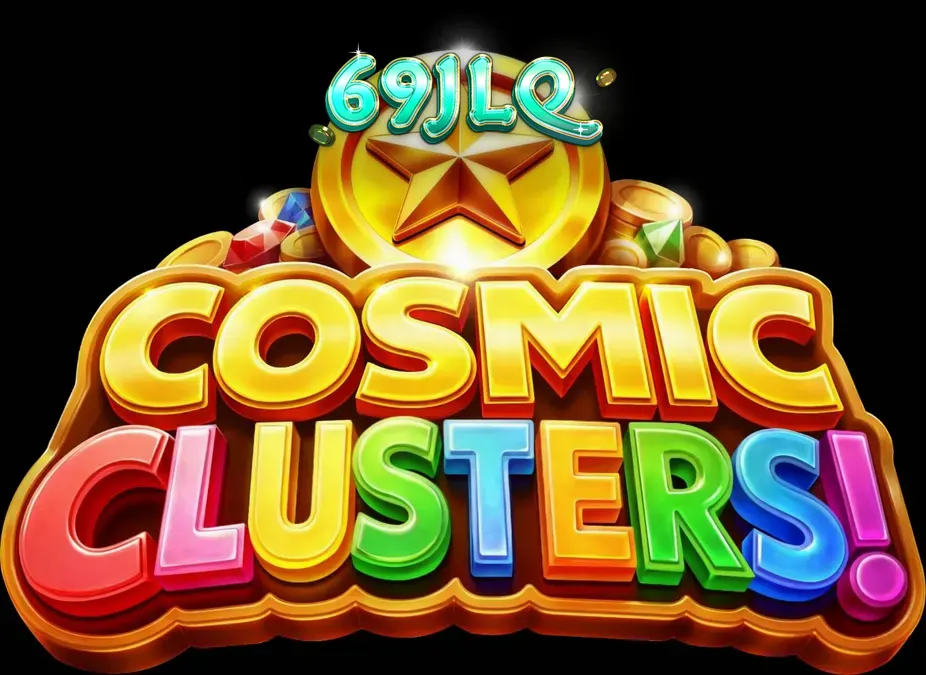 Isang makulay na neon na galaxy slot na may mga alien at gemstones.